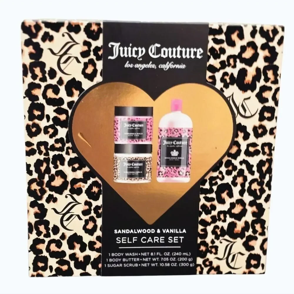 Juicy Couture‎ Sandalwood & Vanilla Self Care Set - Picture 2 of 6
